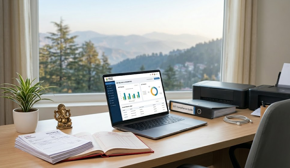 GST invoice dashboard software